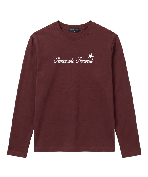 VANNWORKS(バンワークス)の「アナラブルスター クロップ長袖Tシャツ (VLS232) バーガンディ(Tシャツ/カットソー・レディース・その他・SMALL/MEDIUM/LARGE/X-LARGE)」の2枚目の写真