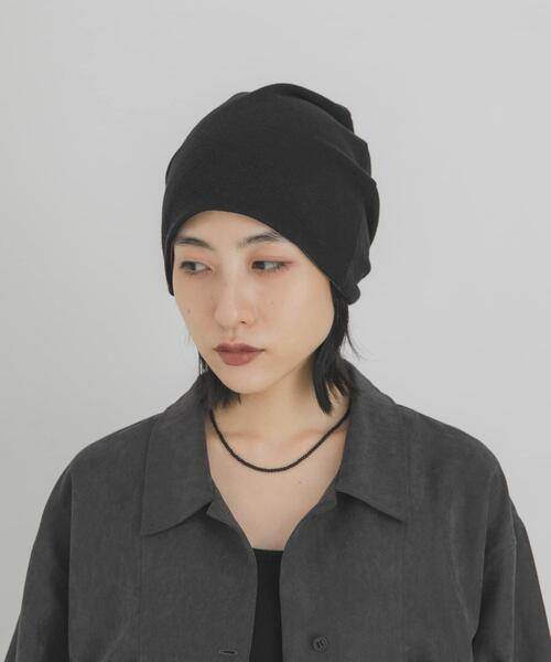 KBF（ケイビーエフ）の「リバーシブルビーニー（ニットキャップ/ビーニー・レディース・ブラック系その他/ブラウン系その他・ONE）」の6枚目の写真