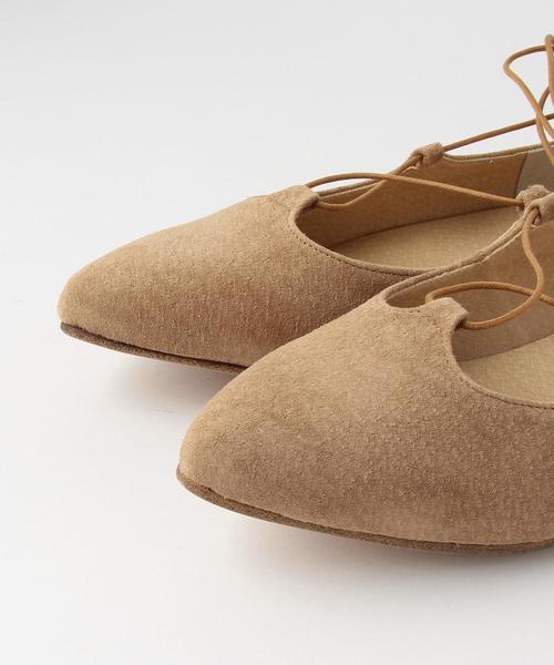 Another Edition（アナザーエディション）の「レースアップフラットシューズ/AEBFC LaceUP FLT◆（サンダル・レディース・ライム/レッド/ブラウン/ブラック・LARGE/MEDIUM/SMALL）」の8枚目の写真