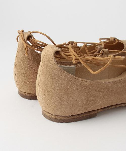 Another Edition（アナザーエディション）の「レースアップフラットシューズ/AEBFC LaceUP FLT◆（サンダル・レディース・ライム/レッド/ブラウン/ブラック・LARGE/MEDIUM/SMALL）」の9枚目の写真