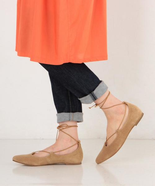 Another Edition（アナザーエディション）の「レースアップフラットシューズ/AEBFC LaceUP FLT◆（サンダル・レディース・ライム/レッド/ブラウン/ブラック・LARGE/MEDIUM/SMALL）」の14枚目の写真