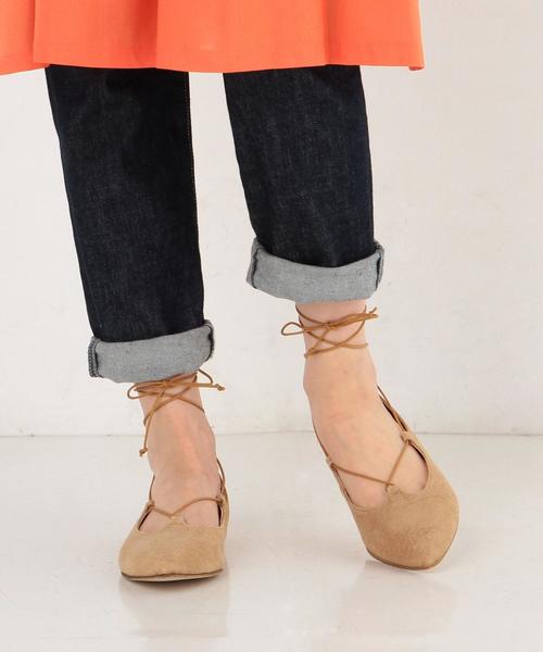 Another Edition（アナザーエディション）の「レースアップフラットシューズ/AEBFC LaceUP FLT◆（サンダル・レディース・ライム/レッド/ブラウン/ブラック・LARGE/MEDIUM/SMALL）」の15枚目の写真