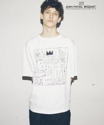 MONKEY TIME | ＜Basquiat＞×＜monkey time＞ ∴ WIDE CN TEE/Tシャツ◆(Tシャツ/カットソー)