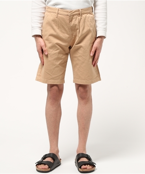 Denime（ドゥニーム）の「TWILL COLOR SHORTS/コットンツイル　カラーショートパンツ（その他パンツ・メンズ・ベージュ/グリーン/ホワイト・MEDIUM/X-LARGE/LARGE）」の6枚目の写真