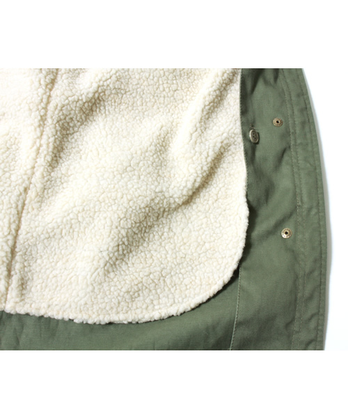 green label relaxing（グリーンレーベルリラクシング）の「GC C モッズ BOAコート GLRO （モッズコート・レディース・ベージュ/オリーブ・36/38/40）」の3枚目の写真