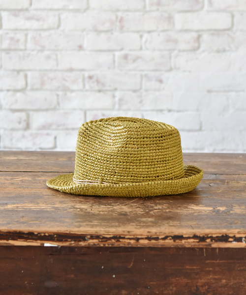 studio CLIP（スタディオクリップ）の「ラフィア中折れハット/2017SS（ハット・レディース・グレー/ナチュラル/ブラウン/イエロー・FREE）」の4枚目の写真