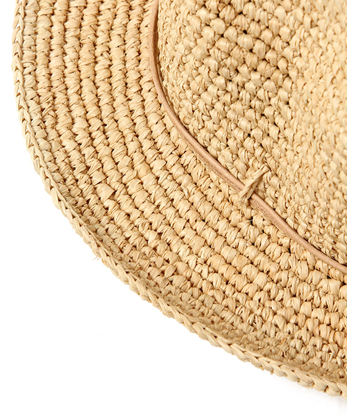 studio CLIP（スタディオクリップ）の「ラフィア中折れハット/2017SS（ハット・レディース・グレー/ナチュラル/ブラウン/イエロー・FREE）」の21枚目の写真