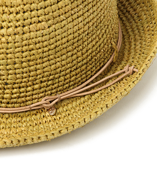 studio CLIP（スタディオクリップ）の「ラフィア中折れハット/2017SS（ハット・レディース・グレー/ナチュラル/ブラウン/イエロー・FREE）」の15枚目の写真