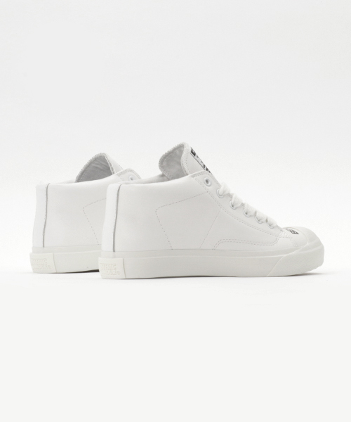 HYSTERIC GLAMOUR(ヒステリックグラマー)の「BEATNIKS POETRY MID-CUTスニーカー(スニーカー・レディース・ホワイト/ブラック/ダークブラック・23cm/24cm/25cm)」の6枚目の写真