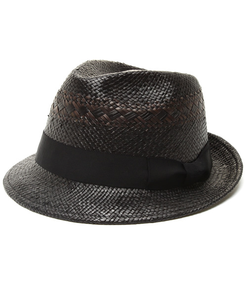 AMERICAN RAG CIE（アメリカンラグシー）の「AMERICANRAGCIEハット(104-ABT-W PANDAN HAT)（ハット・メンズ・ブラック/ベージュ・SMALL/MEDIUM）」の2枚目の写真