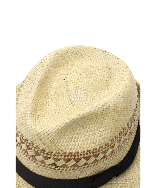 AMERICAN RAG CIE（アメリカンラグシー）の「AMERICANRAGCIEハット(104-ABT-W PANDAN HAT)（ハット・メンズ・ブラック/ベージュ・SMALL/MEDIUM）」の7枚目の写真