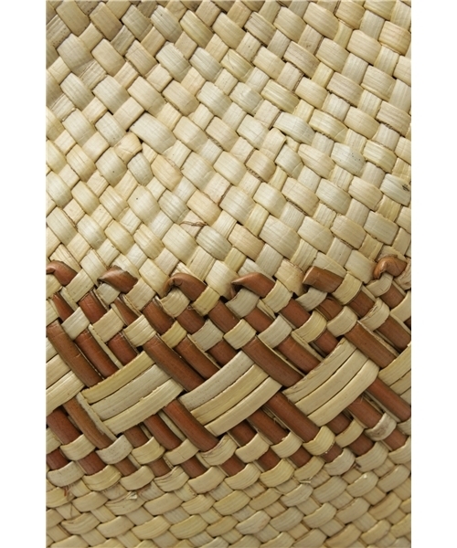 AMERICAN RAG CIE（アメリカンラグシー）の「AMERICANRAGCIEハット(104-ABT-W PANDAN HAT)（ハット・メンズ・ブラック/ベージュ・SMALL/MEDIUM）」の8枚目の写真