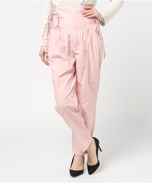 SLY(スライ)の「SIDE RIBBON HW テ-パ-ドPT(その他パンツ・レディース・ライトピンク/ブラック/カーキ・0/2/1)」の15枚目の写真