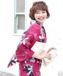 bonheur saisons｜ボヌールセゾンの浴衣（ピンク/桃色系・花柄