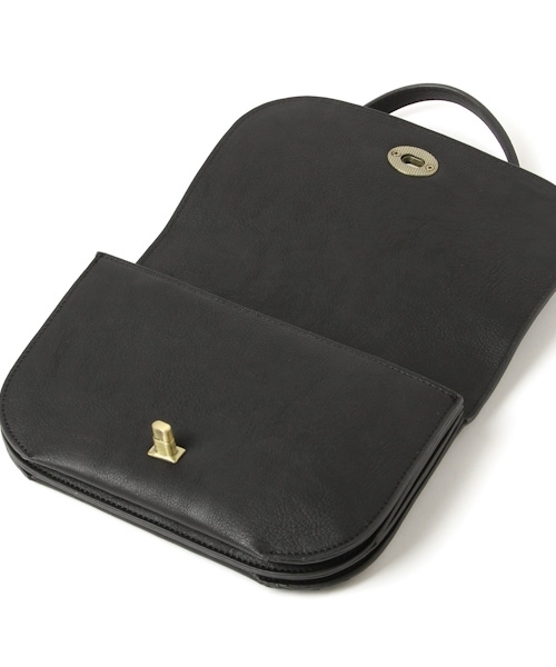 studio CLIP（スタディオクリップ）の「カラーウォレショル（ショルダーバッグ・レディース・シルバー/ブラック/イエロー/グレー系その他/レッド・FREE）」の19枚目の写真