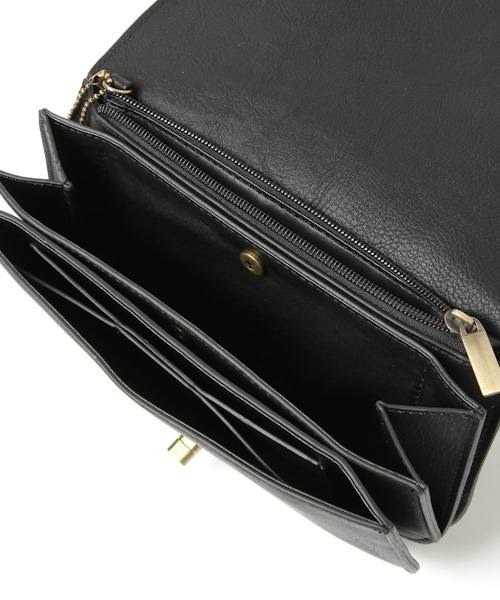 studio CLIP（スタディオクリップ）の「カラーウォレショル（ショルダーバッグ・レディース・シルバー/ブラック/イエロー/グレー系その他/レッド・FREE）」の20枚目の写真