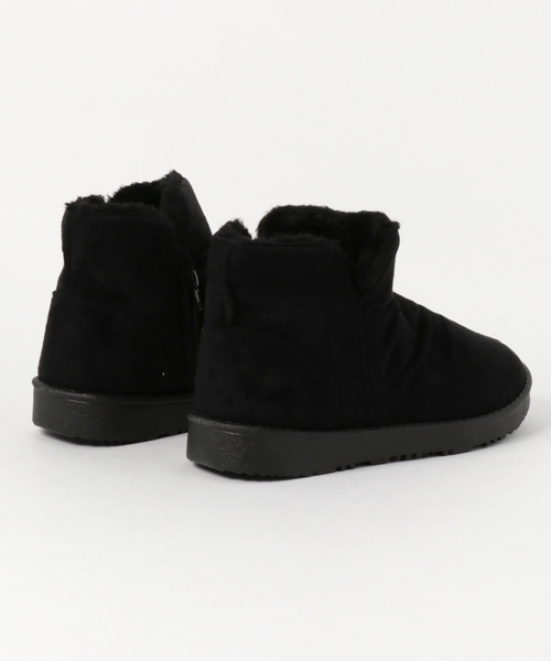 STYLEBLOCK（スタイルブロック）の「サイドジッパー付きムートンブーツ（ブーツ・メンズ・ブラック/キャメル/ブラックミックス/ミックスグレー・L/LL/M/S）」の7枚目の写真