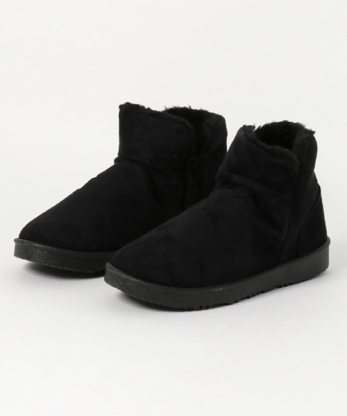STYLEBLOCK（スタイルブロック）の「サイドジッパー付きムートンブーツ（ブーツ・メンズ・ブラック/キャメル/ブラックミックス/ミックスグレー・L/LL/M/S）」の9枚目の写真