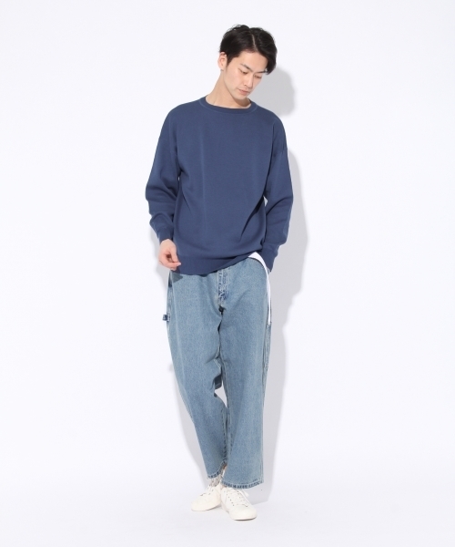 niko and...(ニコアンド)の「NミラノリブBIGプルオーバーニット(ニット/セーター・メンズ・ピンク/ブルー/グレー/ネイビー・LARGE/MEDIUM)」の15枚目の写真
