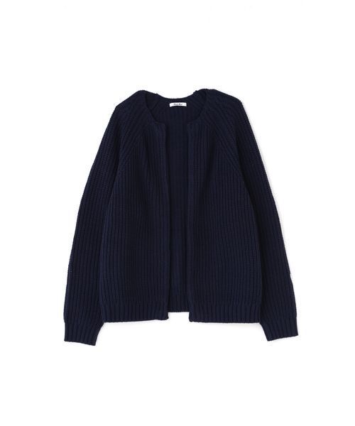 FREE'S MART（フリーズマート）の「クルーニットカーディガン（カーディガン/ボレロ・レディース・ホワイト/ネイビー/ピンク・FREE）」の12枚目の写真