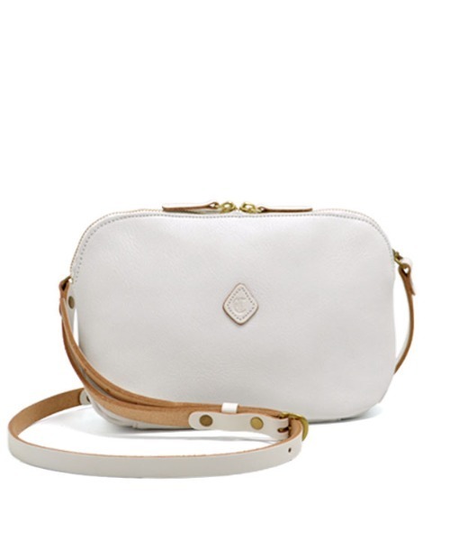 CLEDRAN（クレドラン）の「【本革】CL2763 FLAM WALLET SHOULDER BAG  2WAY お財布ショルダー（ショルダーバッグ・レディース・グリーン/キャメル/ブラック/レッド/ホワイト/グレー・FREE）」の2枚目の写真