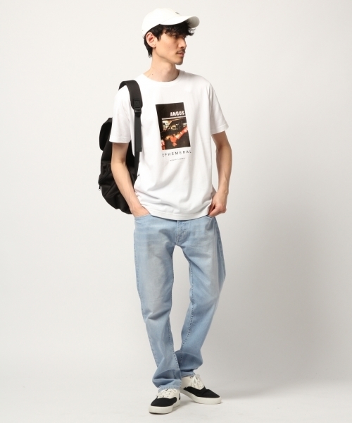 GLOBAL WORK（グローバルワーク）の「NEW YORKプリントTEE/785647（Tシャツ/カットソー・メンズ・ホワイト/ブラック/グリーン/クリアレッド/ネイビー/その他1・SMALL/MEDIUM/LARGE/X-LARGE）」の10枚目の写真