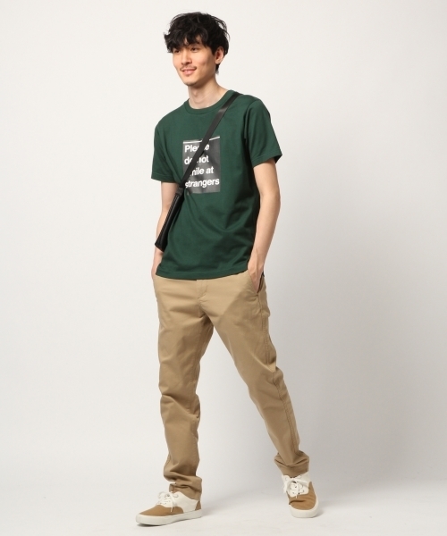 GLOBAL WORK（グローバルワーク）の「NEW YORKプリントTEE/785647（Tシャツ/カットソー・メンズ・ホワイト/ブラック/グリーン/クリアレッド/ネイビー/その他1・SMALL/MEDIUM/LARGE/X-LARGE）」の16枚目の写真