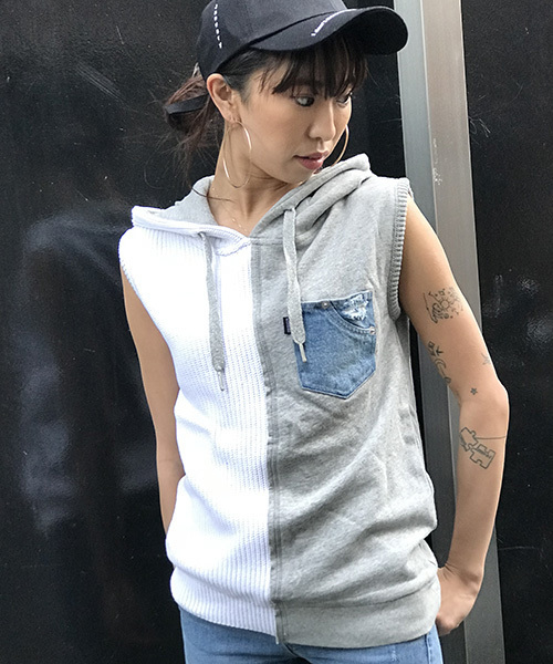 ROGER AND RAW ロジャーアンドロウ　セットアップ　グレー　Mサイズ ROGER AND RAW ロジャーアンドロウ セットアップ グレー Mサイズ