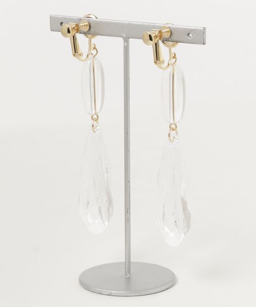 un dix cors(アンディコール)の「しずくイヤリング(イヤリング・レディース・その他・フリ-)」の2枚目の写真