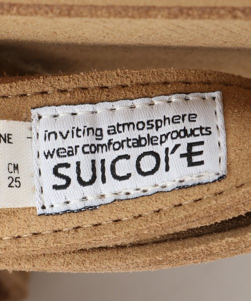 suicoke（スイコック）の「・SUICOKE SUEDE SANDAL（サンダル・レディース・ブラック/ベージュ・35/36/37/38）」の13枚目の写真