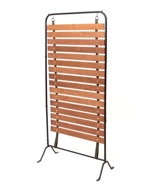 オリジナルウッド&アイアンパーテーション（家具）｜niko and