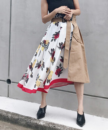 Ameri | MEDI TRENCH PRINT SKIRT(スカート)