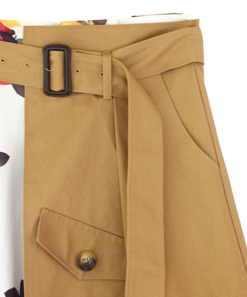 Ameri（アメリ）の「MEDI TRENCH PRINT SKIRT（スカート）」 - WEAR 