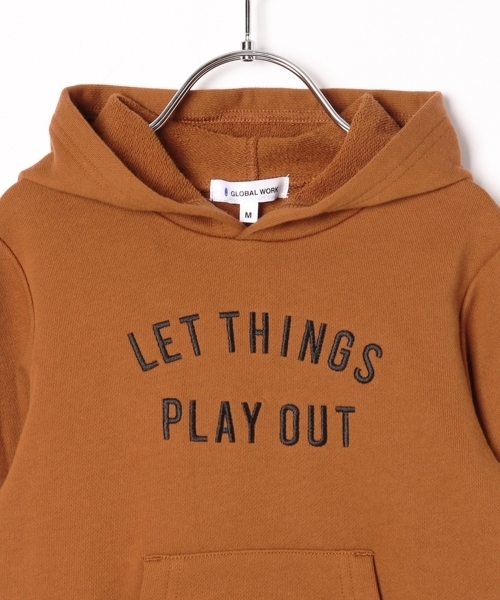 GLOBAL WORK（グローバルワーク）の「【キッズ】プリントスウェットパーカー/797570（パーカー・キッズ・グレー/ブラウン/カーキ/ネイビー/ブラック/グレー系その他6/その他/ホワイト系その他2・SMALL/MEDIUM/LARGE/X-LARGE/XX-LARGE）」の19枚目の写真