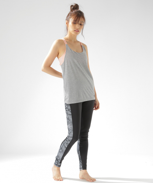 ROXY（ロキシー）の「【ROXY(ロキシー)】SECRET MESSAGE 2 TANK（タンクトップ・レディース・ベビーピンク/グレー・SMALL/X-SMALL）」の15枚目の写真