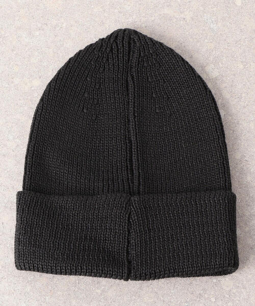 green label relaxing（グリーンレーベルリラクシング）の「SC GLR W/AC リブ ニットキャップ ◆（ニットキャップ/ビーニー・メンズ・ネイビー/オフホワイト/ブラック/ダークブラウン・FREE）」の5枚目の写真