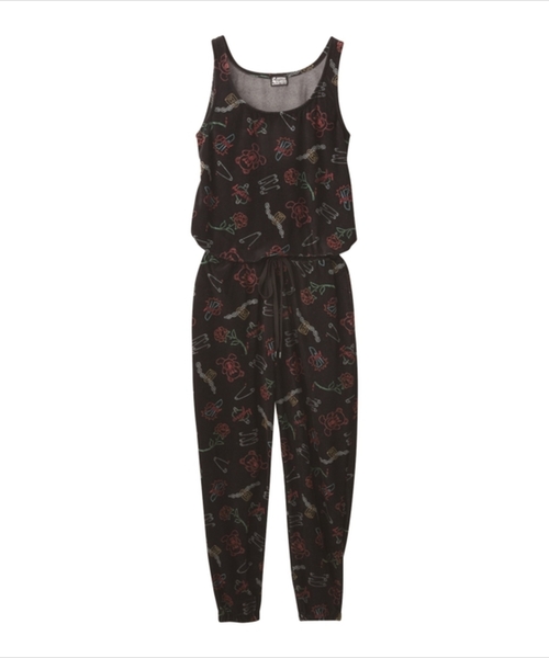 HYSTERIC GLAMOUR BEAR総柄 オールインワン HYSTERIC GLAMOUR（ヒステリックグラマー）の「PUNK IS BEAR総柄