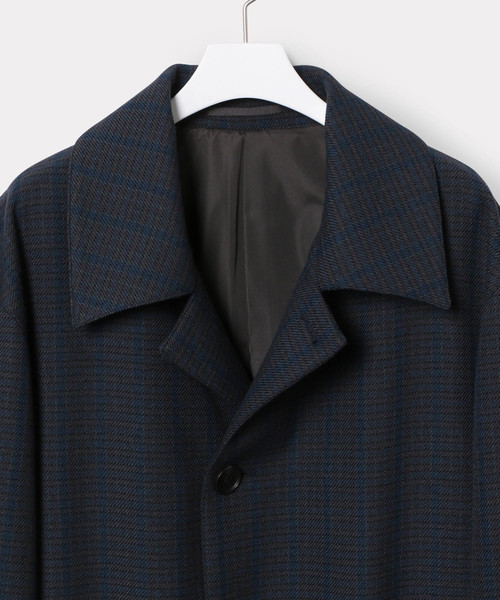 ADAMETROPE/アダムエロペ　バルカラーコート ネイビー WEB限定】《フリースライナー付・3way》ワッシャーナイロン