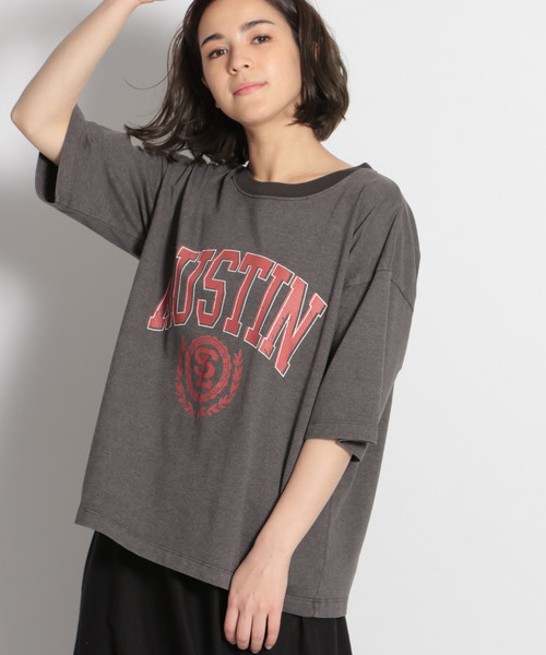 【新品】ニコアンド メイクスタッフ てぃらアソートサマーTシャツ チャコール niko and［Make Stuff'25］ていらアソートサマーTシャツ