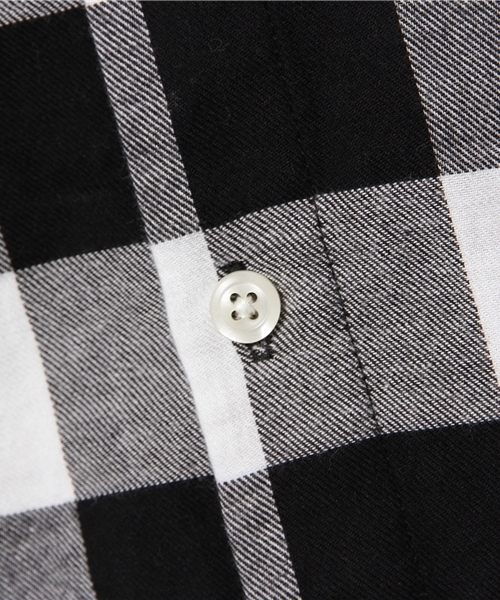 WEGO(ウィゴー)の「WEGO/ナンバリングチェックシャツ(シャツ/ブラウス・メンズ・レッド系その他/ホワイト系その他/グリーン/イエロー・MEDIUM/LARGE)」の5枚目の写真