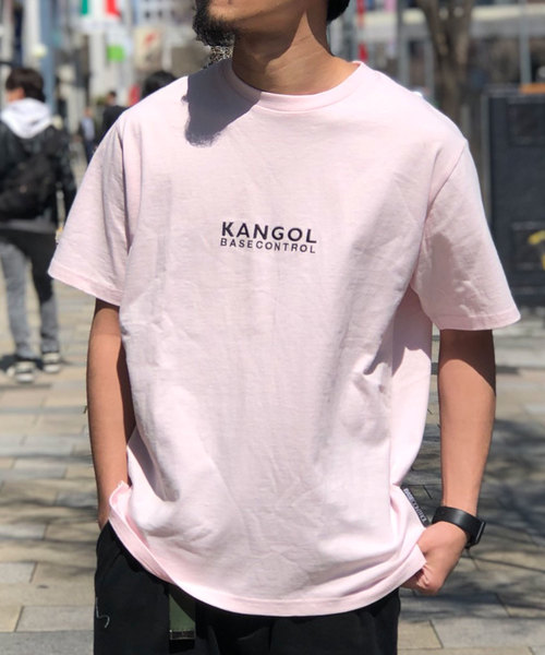 Kangol カンゴール の Kangol カンゴール 別注 コラボ Tシャツ メンズ 胸刺繍 半袖tシャツ Tシャツ カットソー Wear