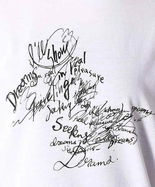 COMME CA ISM(コムサイズム)の「グラフィカル Tシャツ(Tシャツ/カットソー・レディース・イエロー/ブラック/グリーン/ホワイト/マジェンタ/ブルー・SMALL/MEDIUM/LARGE/X-LARGE)」の13枚目の写真