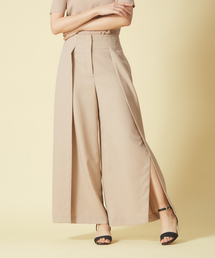 qualite | ロングスリットワイドパンツ(その他パンツ)