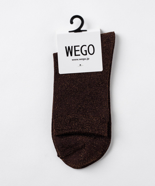 WEGO（ウィゴー）の「WEGO/ラメソックス（ソックス/靴下・レディース・ブラック/ベージュ/パープル/ブラウン/シルバー/ゴールド/その他1/ブラック系その他/ライトピンク/ホワイト・FREE）」の21枚目の写真