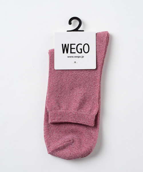 WEGO（ウィゴー）の「WEGO/ラメソックス（ソックス/靴下・レディース・ブラック/ベージュ/パープル/ブラウン/シルバー/ゴールド/その他1/ブラック系その他/ライトピンク/ホワイト・FREE）」の11枚目の写真
