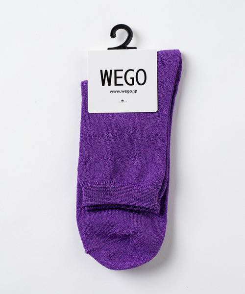 WEGO（ウィゴー）の「WEGO/ラメソックス（ソックス/靴下・レディース・ブラック/ベージュ/パープル/ブラウン/シルバー/ゴールド/その他1/ブラック系その他/ライトピンク/ホワイト・FREE）」の19枚目の写真