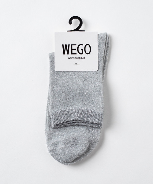 WEGO（ウィゴー）の「WEGO/ラメソックス（ソックス/靴下・レディース・ブラック/ベージュ/パープル/ブラウン/シルバー/ゴールド/その他1/ブラック系その他/ライトピンク/ホワイト・FREE）」の13枚目の写真
