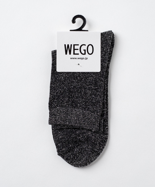 WEGO（ウィゴー）の「WEGO/ラメソックス（ソックス/靴下・レディース・ブラック/ベージュ/パープル/ブラウン/シルバー/ゴールド/その他1/ブラック系その他/ライトピンク/ホワイト・FREE）」の18枚目の写真