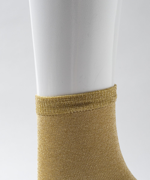 WEGO（ウィゴー）の「WEGO/ラメソックス（ソックス/靴下・レディース・ブラック/ベージュ/パープル/ブラウン/シルバー/ゴールド/その他1/ブラック系その他/ライトピンク/ホワイト・FREE）」の20枚目の写真