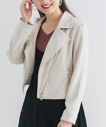 tocco closet | ポケりぼんフェイクスエードライダースジャケット(ライダースジャケット)